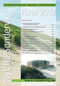 Sondervig Nyt 2012 Cover